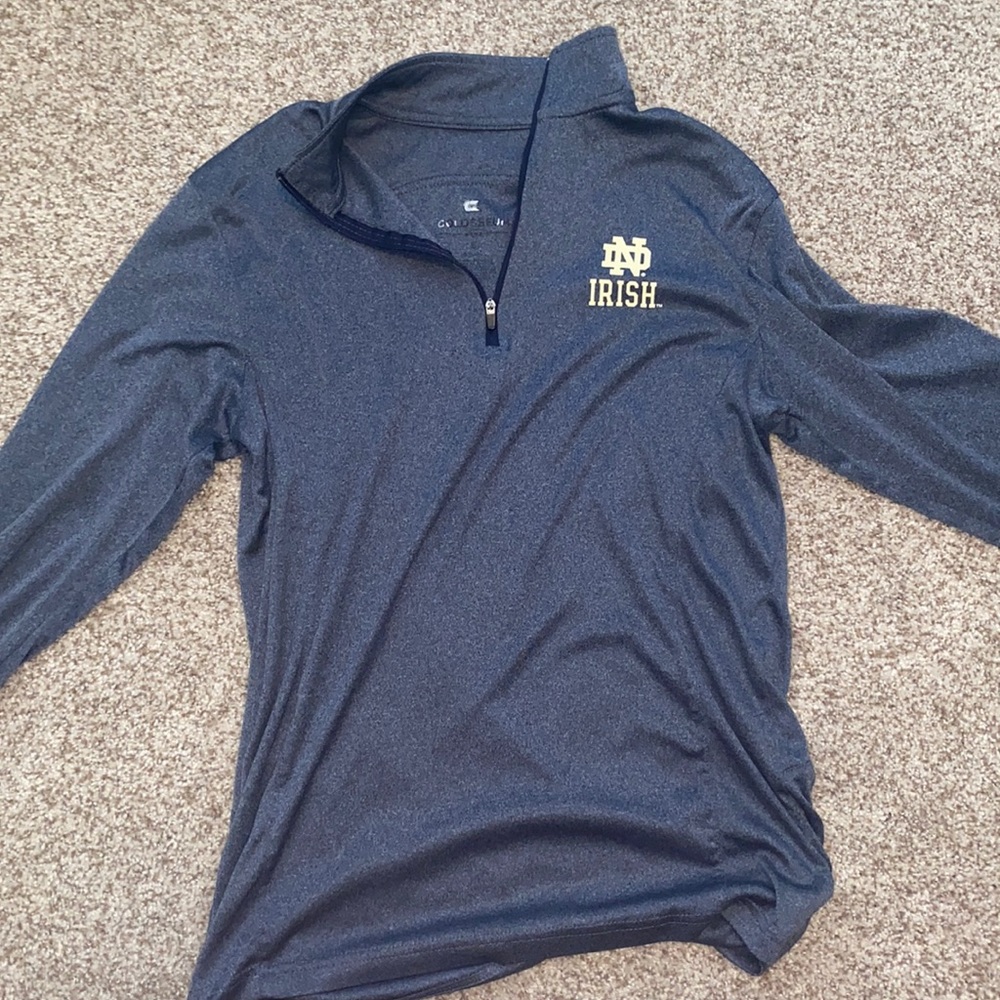 Men’s Notre Dame quarter zip